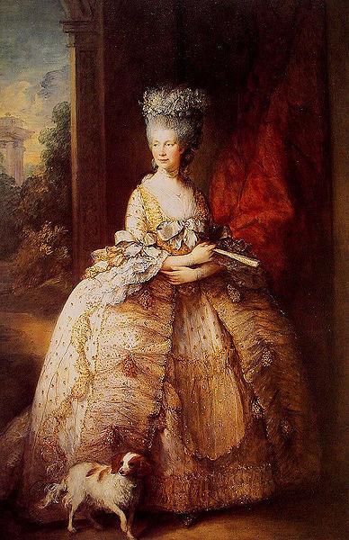 Thomas Gainsborough Portrait of the Queen Charlotte oil painting image